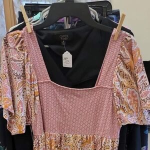 Flitter Sleeve Dress Size Large